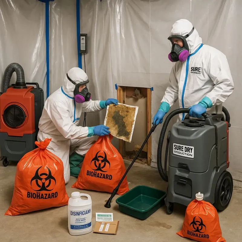 Contaminated Water Handling Protocols process in Rutland, MA
